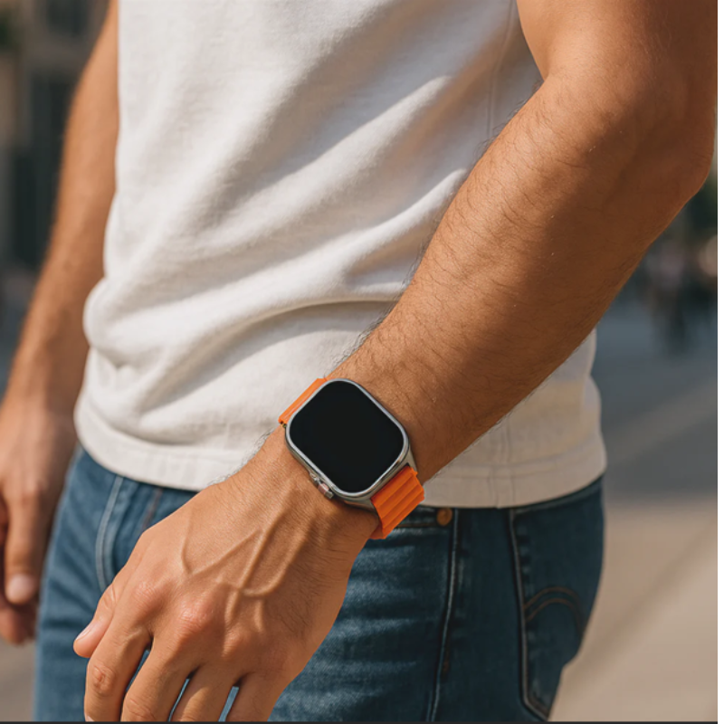 🧠 Smartwatch Ultra Resistente al Agua