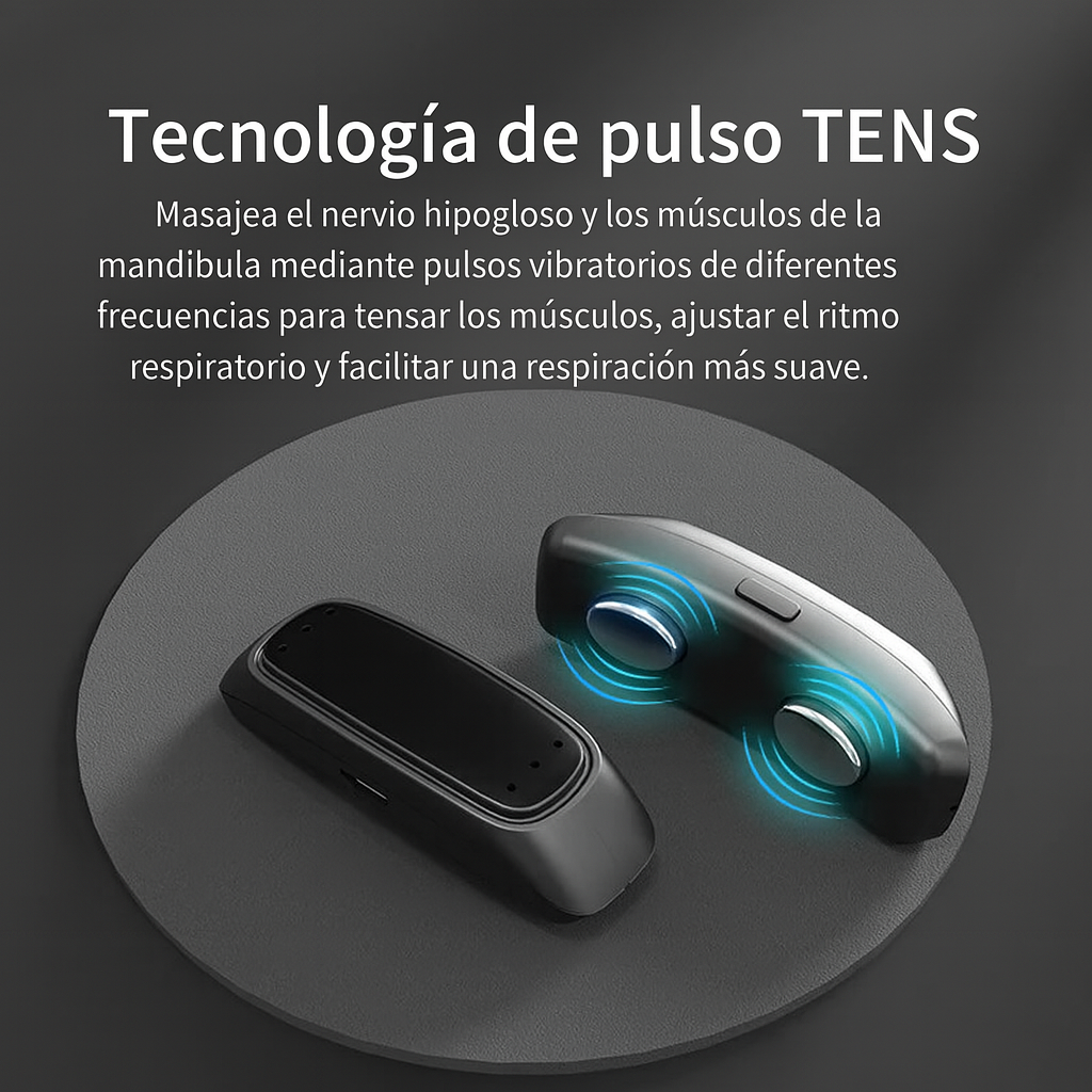 Dispositivo Antirronquidos Inteligente – Tecnología Médica Certificada CE