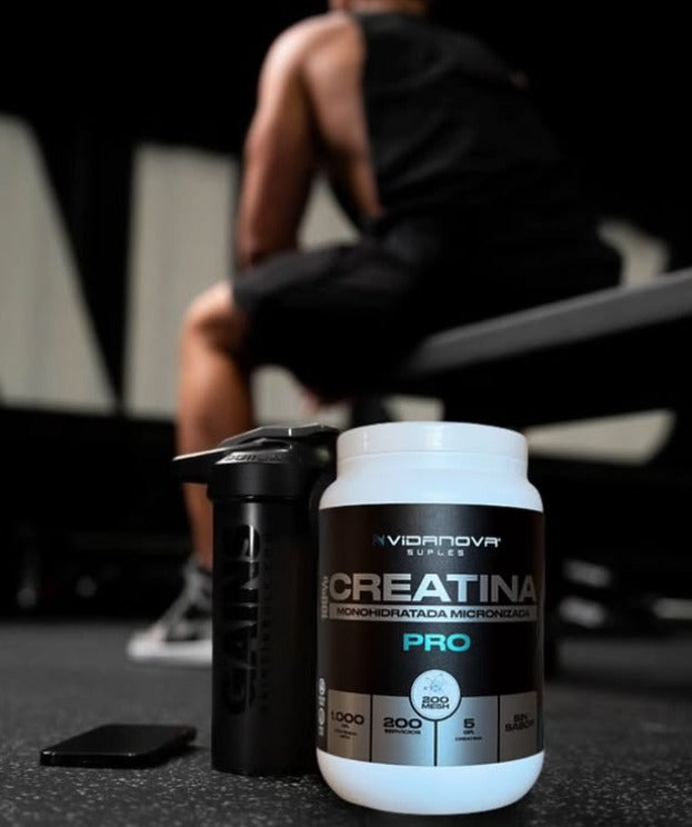 Creatina PRO™ Monohidratada Micronizada 300 g – Vidanova® Suples