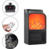 CALEFACTOR ELECTRICO PORTATIL FLAMA 1000W
