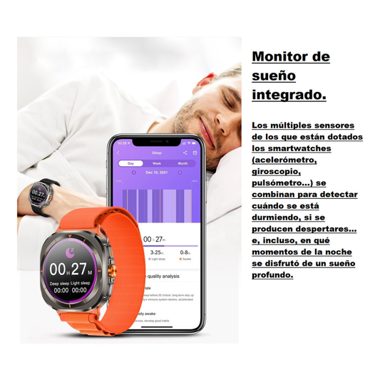 Reloj Inteligente Z7 Ultra Pantalla LED