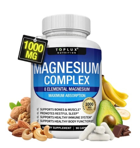 TOPLUX- 8 Tipos de Magnesio Premium