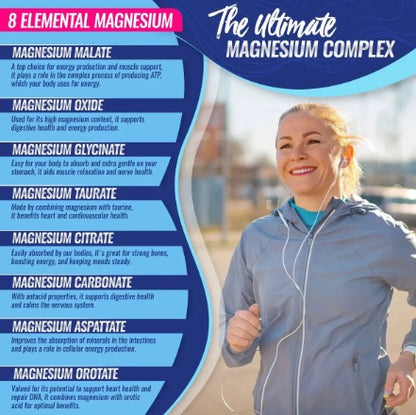 TOPLUX- 8 Tipos de Magnesio Premium