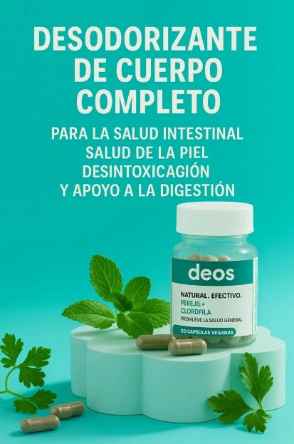 DEOS Desodorante Interno 30 CAP